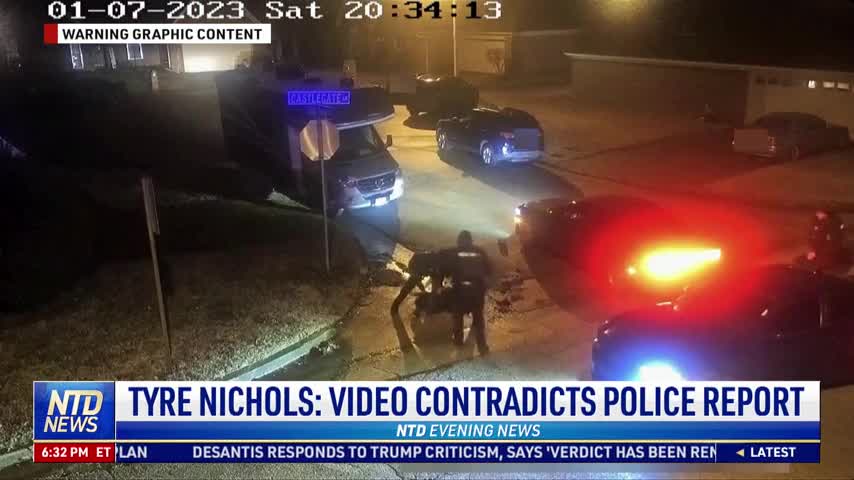 First Police Report in Tyre Nichols Case Does Not Match Video