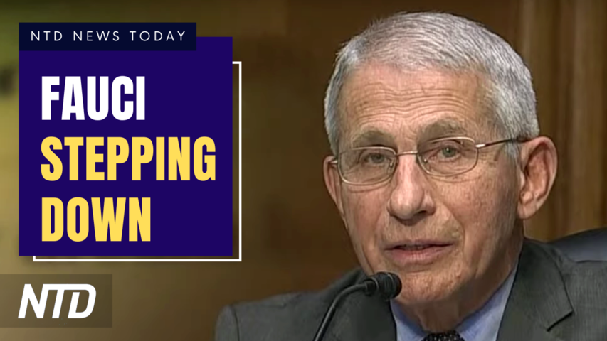 Fauci Announces He Is Leaving Federal Government; Judge: No Proof Affidavit Should Remain Sealed