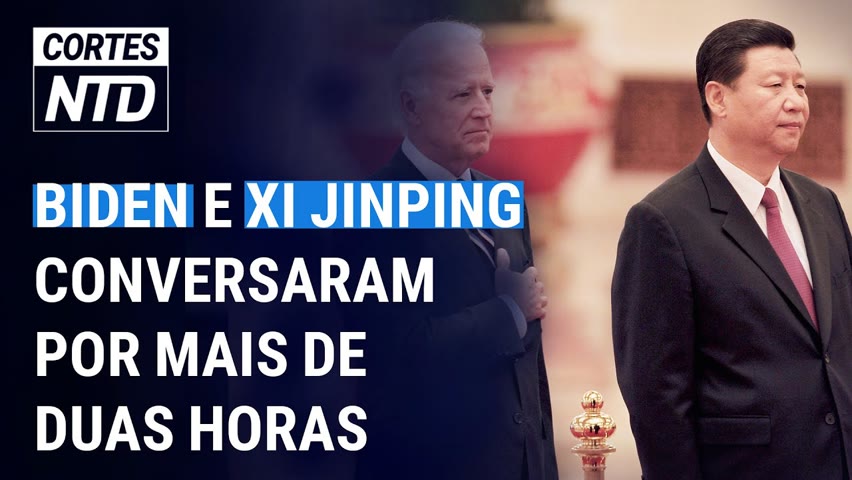 A conversa de duas horas entre Biden e Xi Jinping