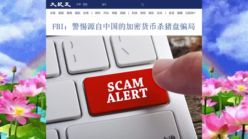 FBI：警惕源自中国的加密货币杀猪盘骗局 2022.11.02