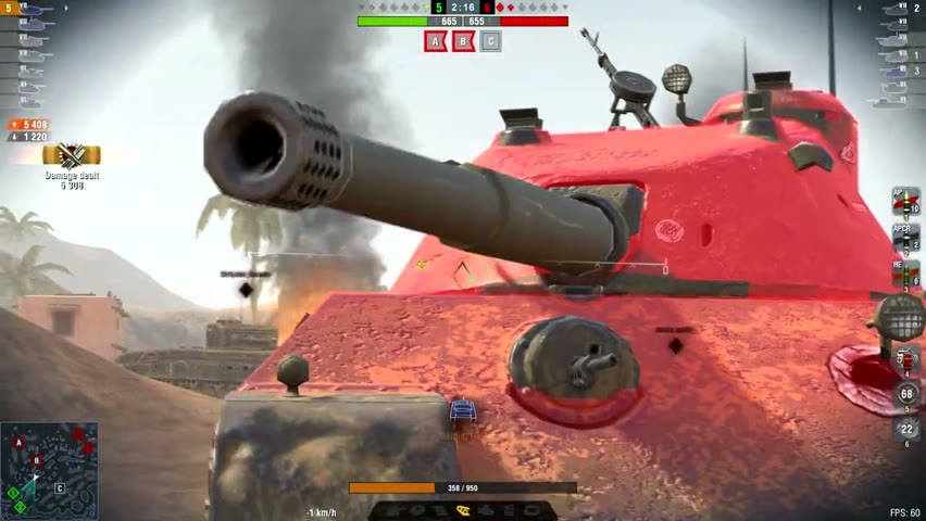 SU-122-44 6647DMG 6Kills |  World of Tanks Blitz | _0A0_
