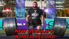 𝐒𝐓𝐑𝐄𝐍𝐆𝐓𝐇 𝐌𝐎𝐍𝐒𝐓𝐄𝐑 - NEW DEADLIFT WORLD RECORD 537,5kg !!