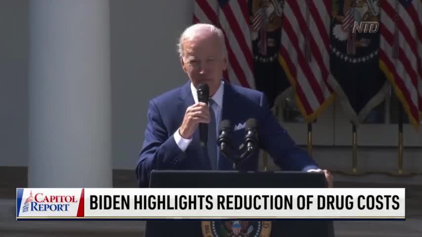 Biden Highlights Reduction of Drug Costs