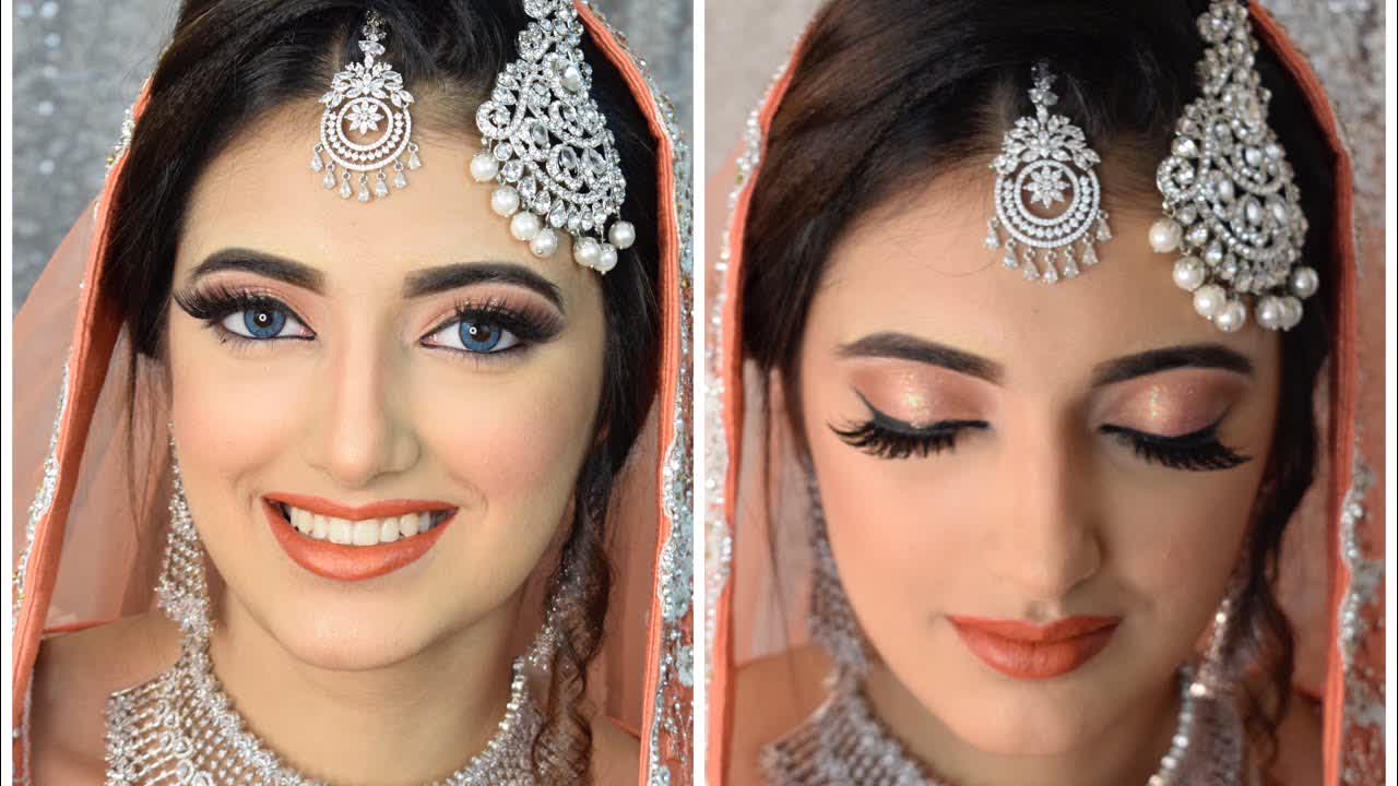 Modern Bridal Walima look | Instaglam Makeovers by Mubeen