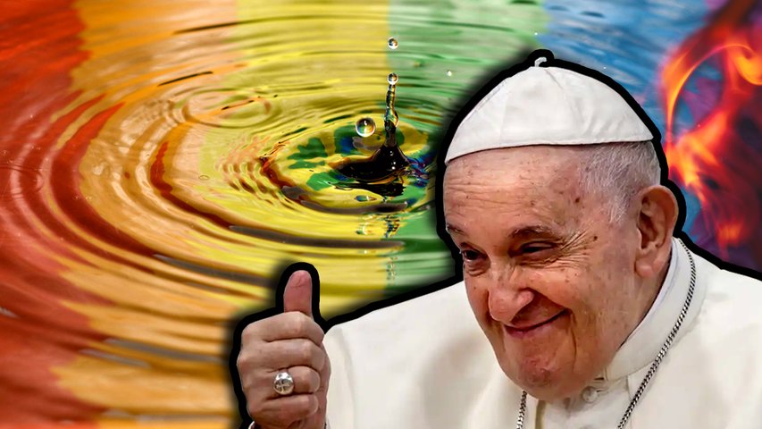 Francis: “Transgenders” Can Be Baptized!