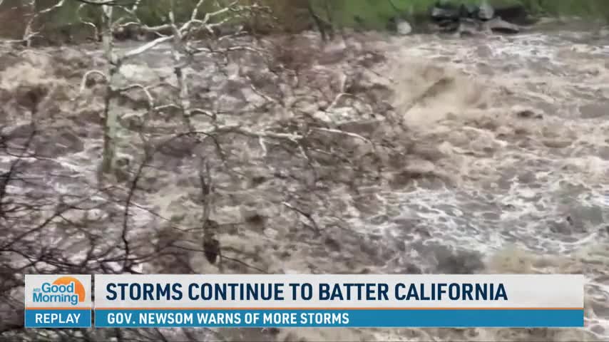 Storms Continue to Batter California
