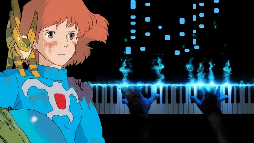 Nausicaa's Theme - Soft & Peaceful Ghibli Piano Music