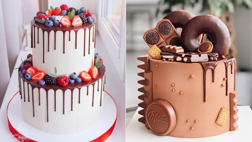 How To Make Chocolate Cake Decorating Ideas | Delicious CHOCOLATE CAKE Hacks | Top Yummy Cake