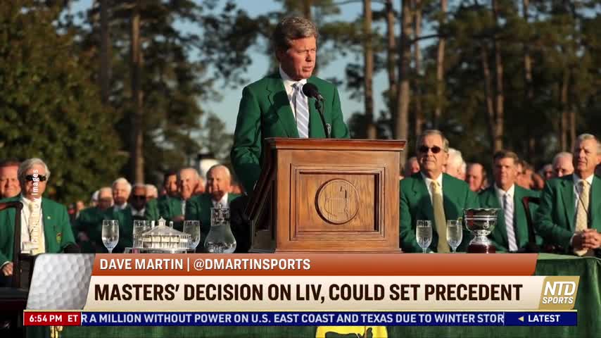 Masters' Decision on LIV Could Set Precedent