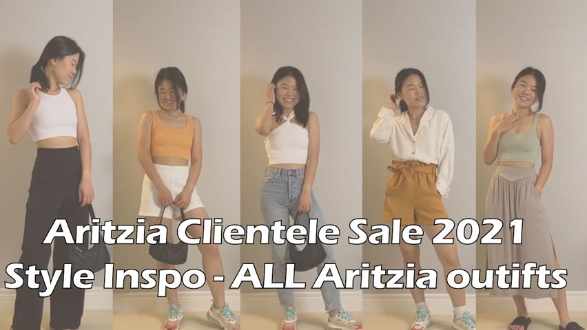 Aritzia Clientele Sale Outfit Inspo - 100% Aritzia Outfit Ideas