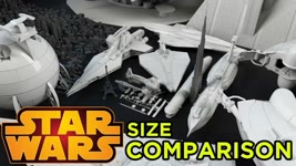 STAR WARS | Real Scale in 3D