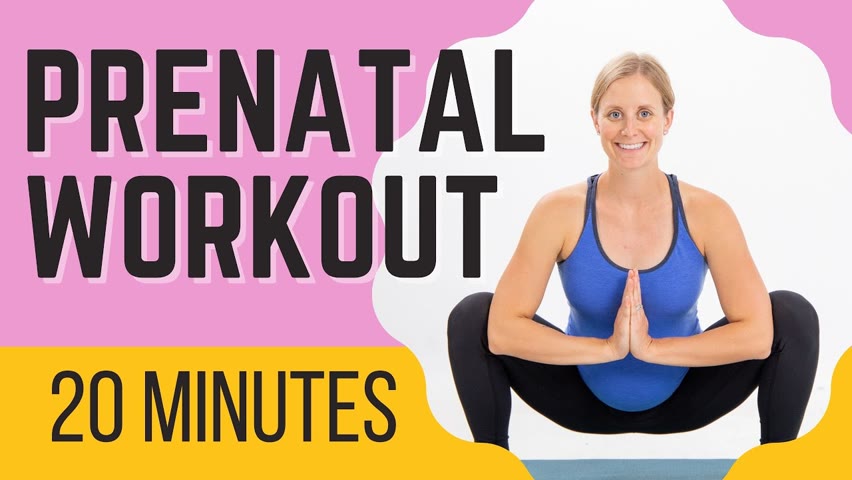 20 Minute Beginner/ Prenatal Workout (Safe for All Trimesters)