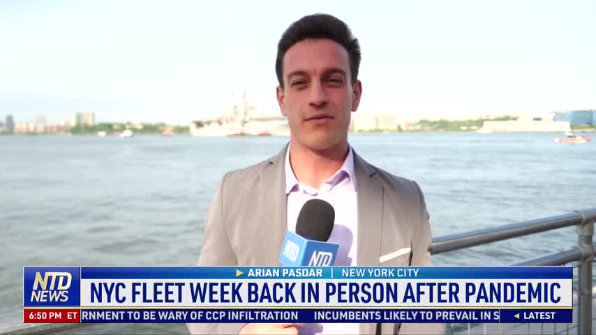 NYC Fleet Week Back in Person After Pandemic
