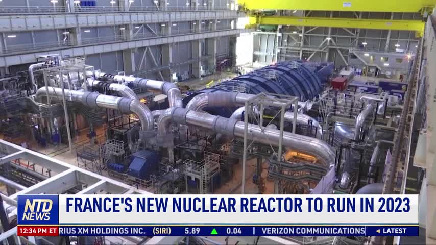 France's New Nuclear Reactor to Run in 2023