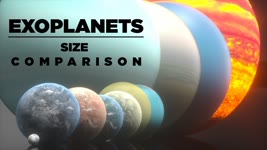 EXOPLANETS size Comparison | 3D Animation
