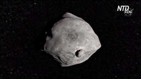 Космический зонд DART успешно врезался в околоземный астероид