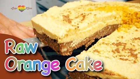 How to make Raw Orange Cake /  Zdrava Torta Od Naranče (ENG.SUBS.) (Grga&Klara)