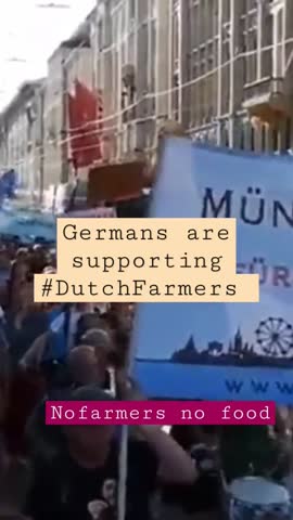German farmers supporting dutchfarmers. Alemães apoiam fazendeiros da Holanda!!