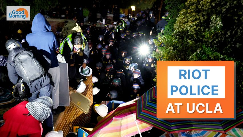 Police in Riot Gear Mass on UCLA Campus; Arizona Votes to Repeal Civil War-Era Abortion Ban | NTD Good Morning (May 2)