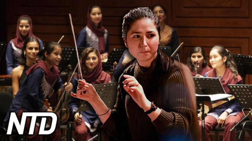 Afghanistans kvinnliga orkester tystnar | NTD NYHETER