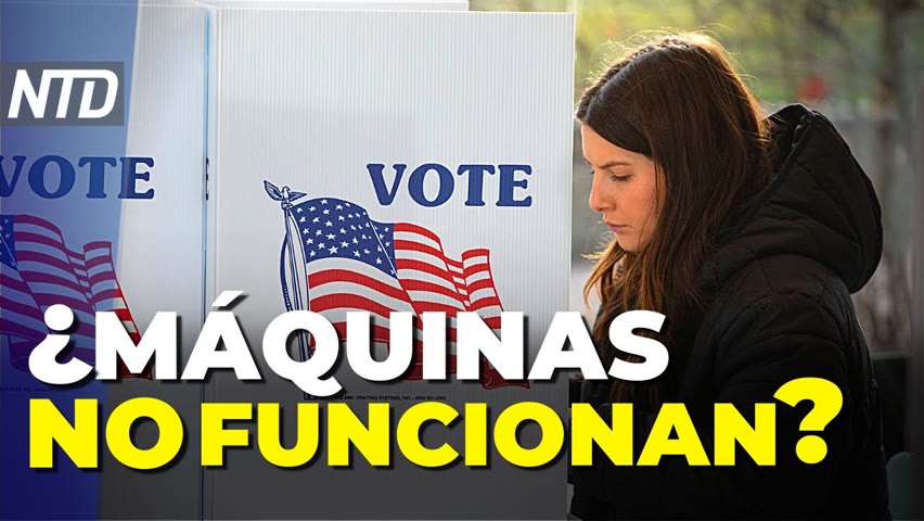 Estados reportan problemas con máquinas de votación; Aumenta la importancia del voto hispano | NTD