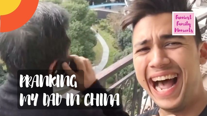 PRANKING MY DAD IN CHINA!!! 🇨🇳🇨🇳 #Father&SonGoals