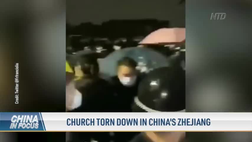 Church Torn Down in China’s Zhejiang Province
