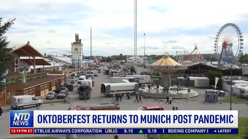 Oktoberfest Returns to Munich Post Pandemic