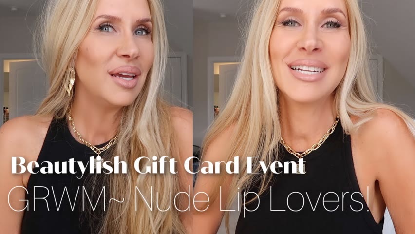 Nude Lip Lovers! GRWM | Beautylish Event | NO FALSE LASHES