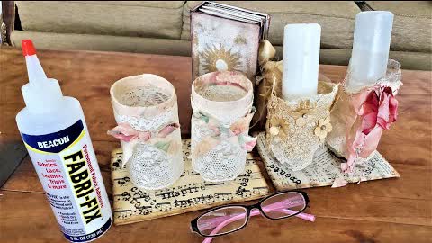 Easy GLUE BOTTLE CADDY! Glue Bottle Holder! Handy for Junk Journal Creations! The Paper Outpost! :)
