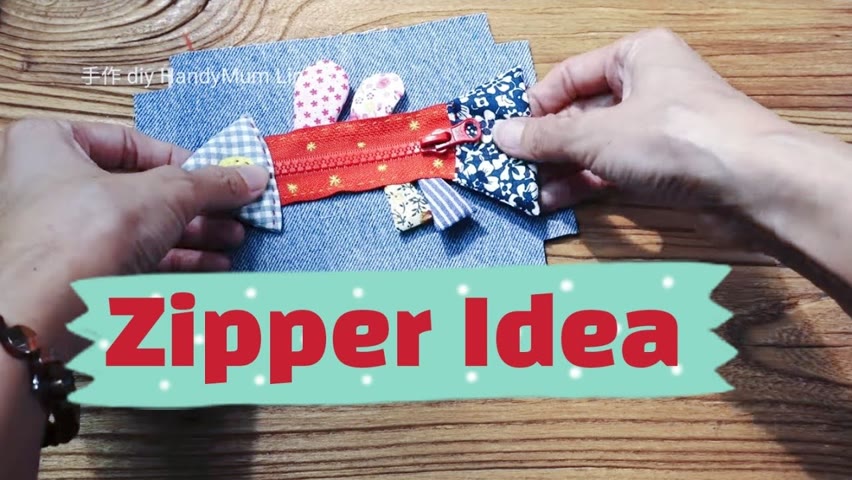 Sewing Tips and Tricks / Zipper Idea / Old jeans CUTE Zipper pouch