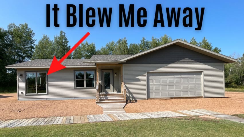 Cabin Style Modular Home W/ Sunroom That TOTALLY Blew Me Away!