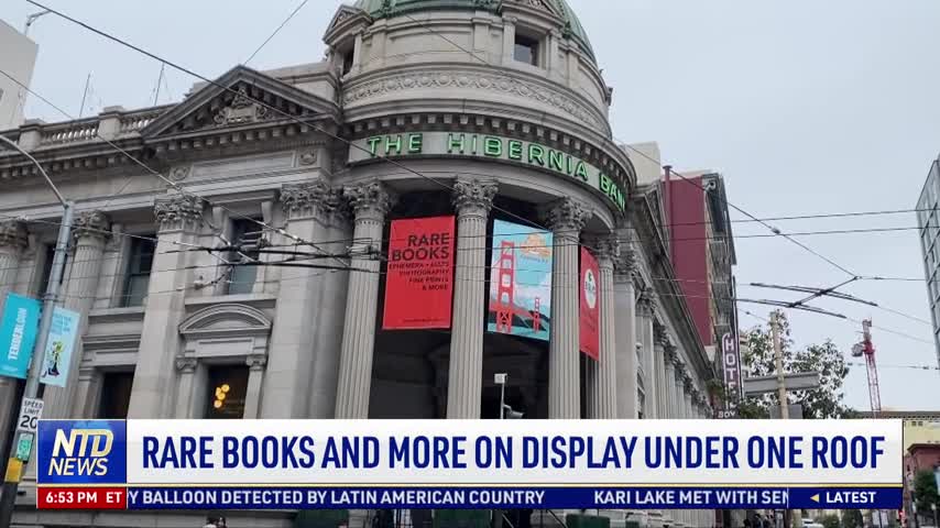 Rare Books and More on Display Under One Roof