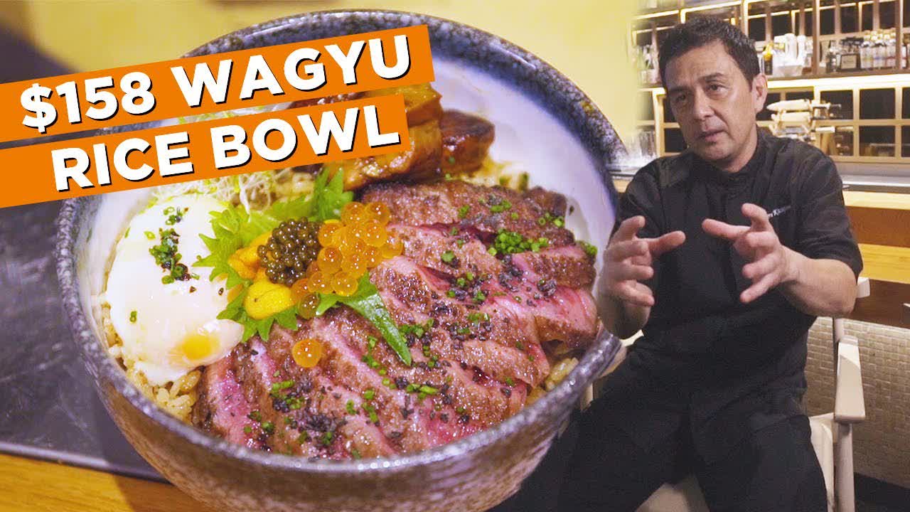 Why People Pay $158 For This Wagyu Donburi Bowl: Fat Cow - Food Stories