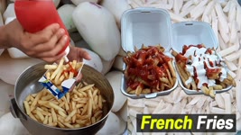 Afghani Brothers Selling French Fries | Mcdonalds style Fries | Aloo Chips In Karachi Pakistan
