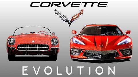 CHEVY CORVETTE - EVOLUTION (1953~Now)