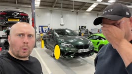 We got GOLD WHEELS for our GREEN M2 Comp!
