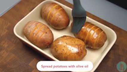 How To Cook Potatoes | Potato Recipe | Delicious Baked Potatoes In Oven
