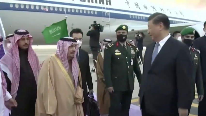 Xi Jinping en visite en Arabie Saoudite