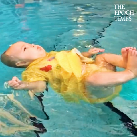 Mom Teaches Infant Water Survival Skills After Losing Son in A Drowning Accident