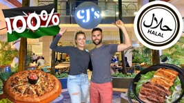 Canadian Couple Tries Halal Restaurant In Nairobi Kenya 🇰🇪/ CJ's Halal Food Review