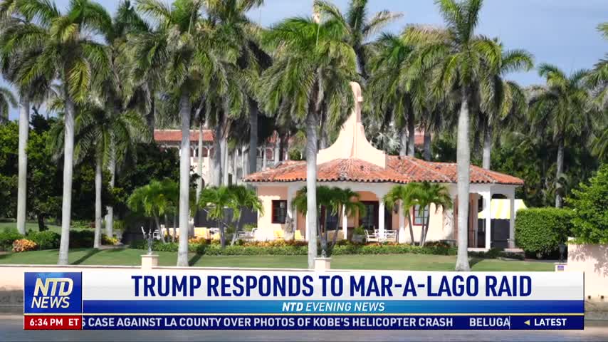 Trump Responds to Mar-a-Lago Raid
