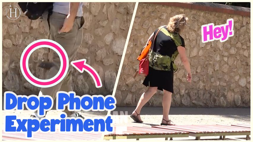 Dropping The Phone In Public | Humanity Life