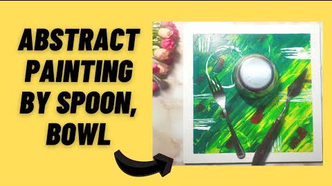One more abstract painting || easy for beginners || must watch || Relaxing video