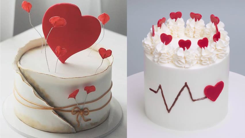 Creative Ideas Heart Cake | So Yummy Cake | Indulgent Cake Decorating You'll Love