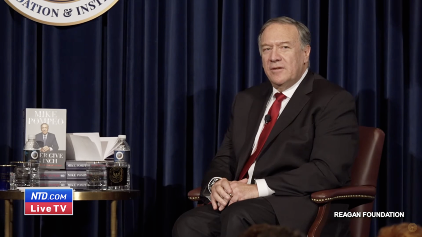 LIVE: Former Secretary of State Mike Pompeo Speaks at Reagan Library: New Book