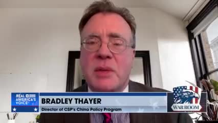 Dr. Bradley Thayer Explains 5 Steps China Is Taking To Prepare For War.