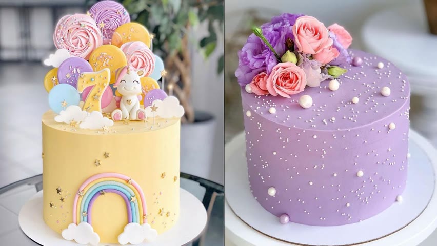 Best Ever Colorful Cake Decorating Ideas For Everyone | Most Satisfying Cake Videos