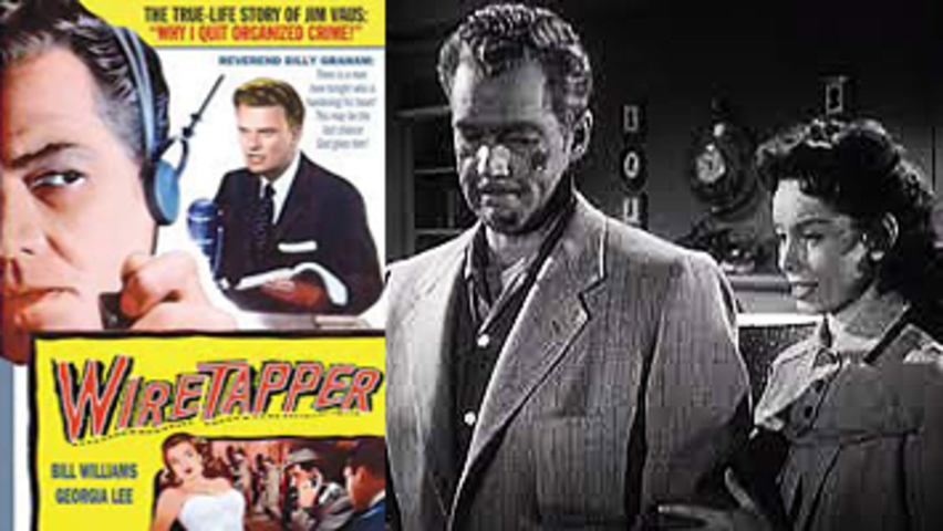 Wiretapper  1955  Dick Ross  Bill Williams  Crime  Full Movie