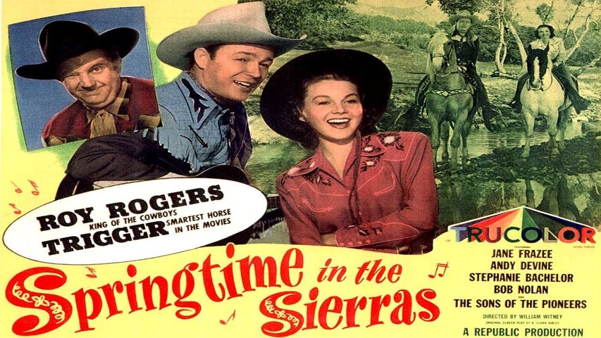 Springtime in the Sierras (1947) Roy Rogers | Western Classic Color Movie
